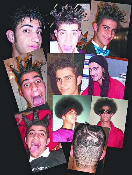 Em cima, uma mulher agita seu cabelo. Em baixo, o computador recria o movimento | Reprodução - G1