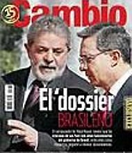 Na capa da revista Cambio onde se lê: O dossiê brasileiro - Computador de Raúl Reyes revela que os vínculos das Farc com altos funcionários do governo do Brasil, entre eles cinco ministros, chegaram a níveis escandalosos | Reprodução