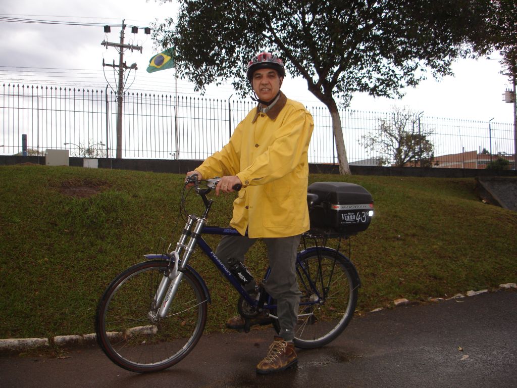 Maurício Furtado, que anda 12 km de bicicleta para ir de casa ao trabalho: mais ciclovias | Arquivo pessoal