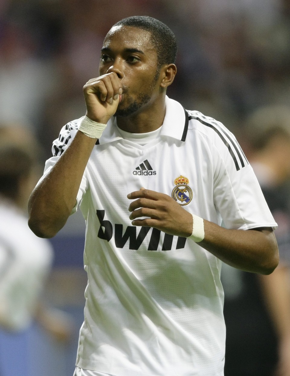 Presidente do Real Madrid diz que Robinho pode deixar o clube. É só o jogador pagar a multa rescisória | Alex Grimm / Reuters