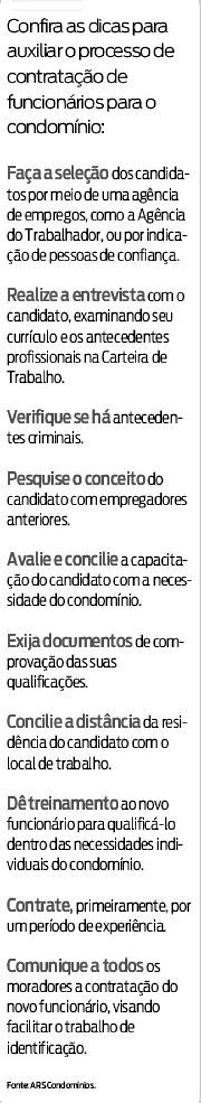 Confira as dicas para auxiliar o processo de contratação de funcionários |