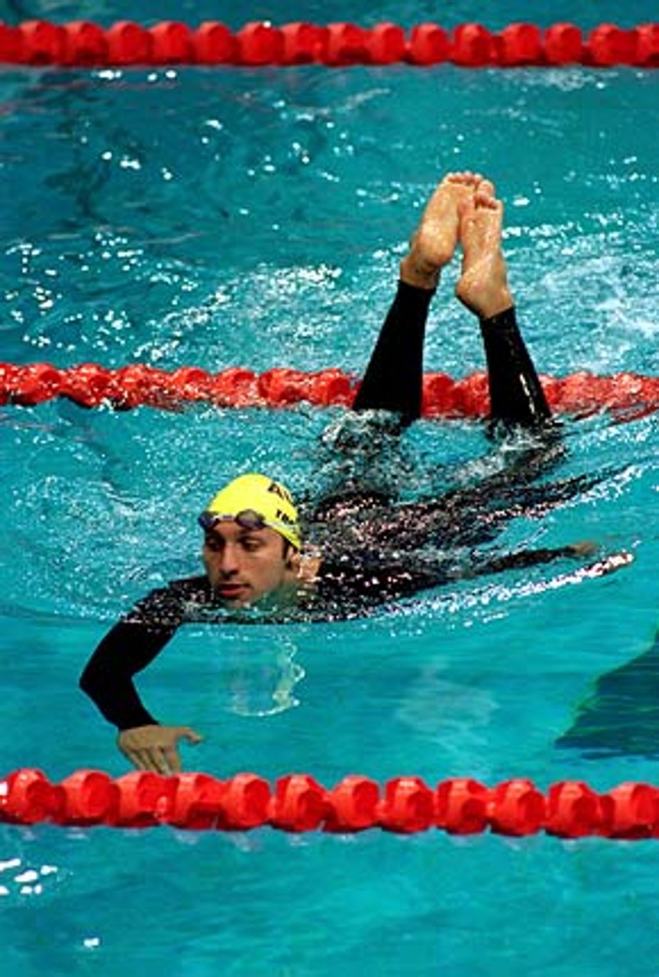 Aos 17 anos, Ian Thorpe ganhou três ouros na natação | Hamish Blair / Getty Images