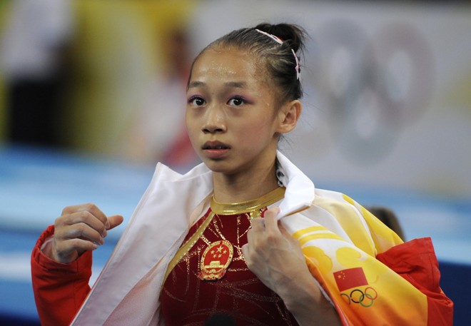Principal esperança dos donos da casa, a chinesa Yang Yilin teve de ver de longe a briga particular das americanas pelo ouro |