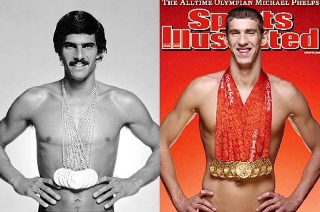 Spitz e Phelps: Gênios das piscinas |