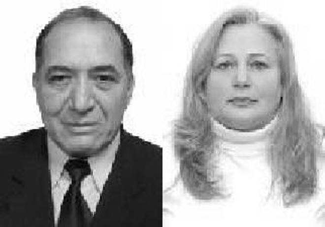 Doutor Elias Aiex e sua candidata a vice Ivanir de Campos, ambos do PSOL | 