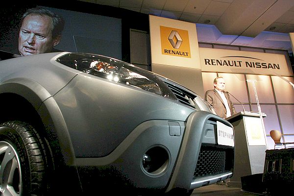 O diretor-geral da Renault no Mercosul, Jérôme Stoll, durante o lançamento do Sandero Stepway. | Giuliano Gomes/Gazeta do Povo