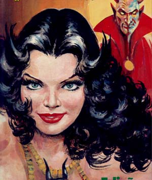 Mirza, a vampira: a mais famosa personagem de Eugenio Colonnese | Reprodução