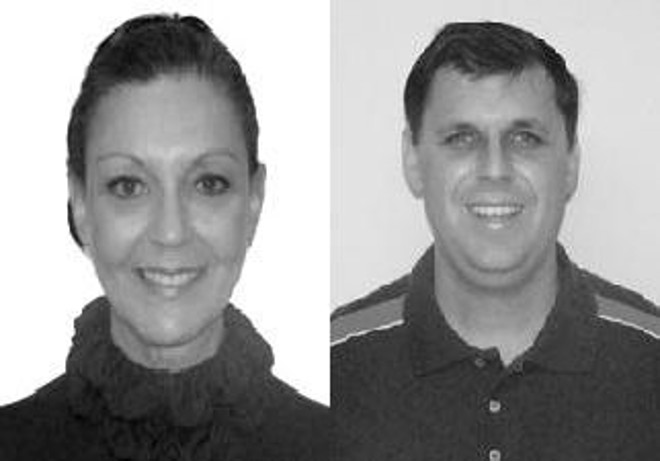 Candidata tucana Evani Justus e seu vice José Ananias do PMDB | 