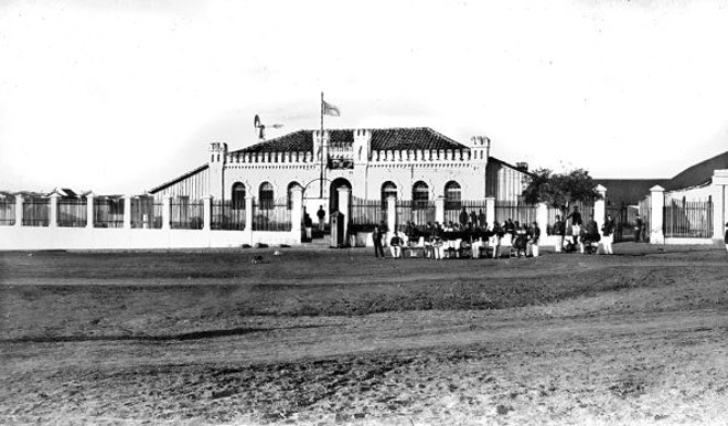 Quartel do 6.0 Regimento de Artilharia em 1901 | 