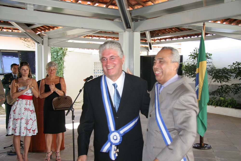 Requião e o governador Alves Filho, de Sergipe, local de origem dos Mello e Silva | Agência Sergipana de Notícias/Divulgação