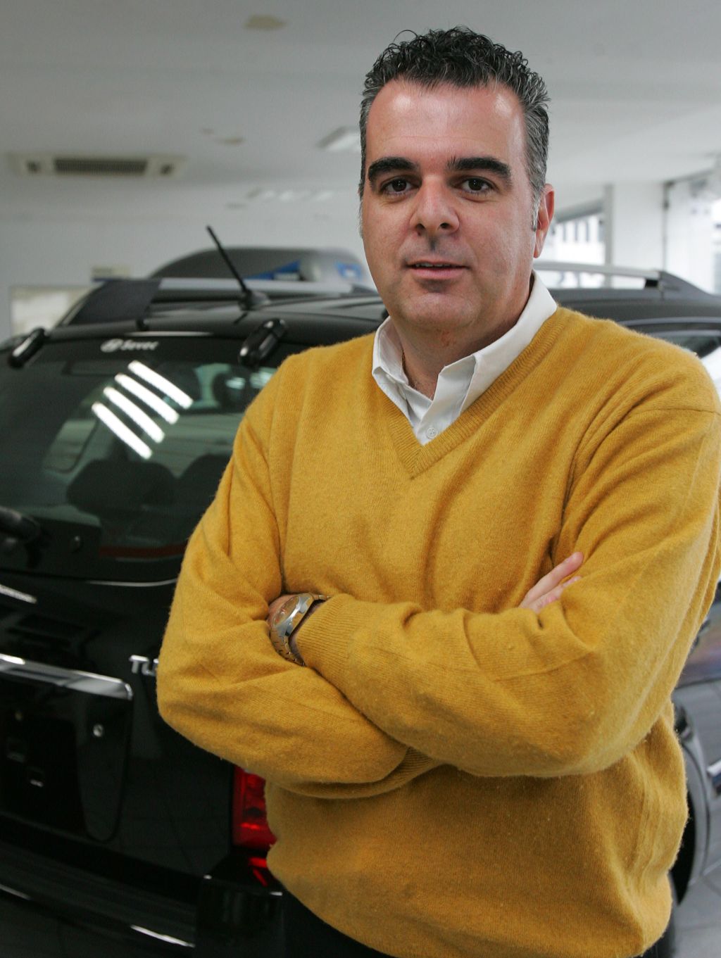 Fábio Zago, gerente da concessionária Sevec: seguro barato atrai consumidor | Ivonaldo Alexandre/Gazeta do Povo