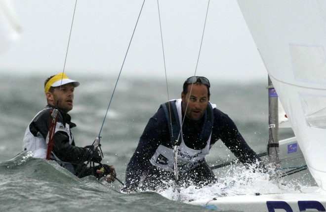 Prada e Scheidt dominaram a última regata da classe Star |