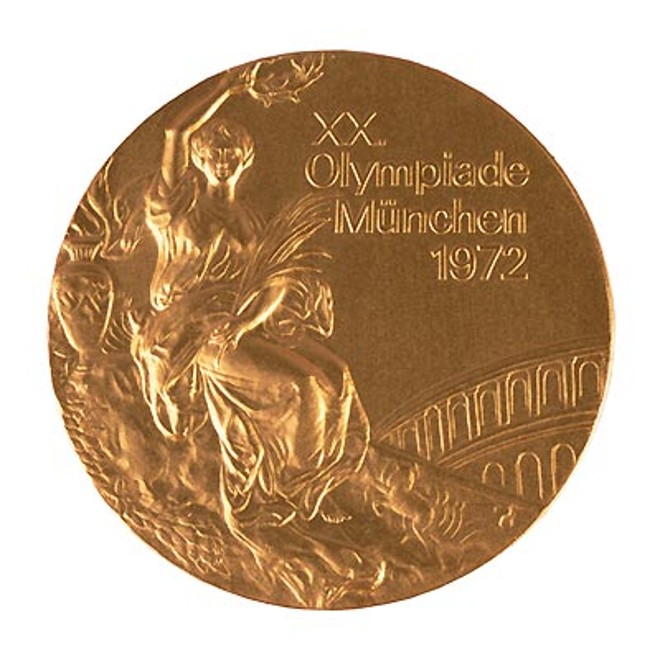 Medalha dada aos ganhadores em Munique 1972 | 