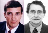 O candidato petista Aderbal (esq) e seu vice Elemar Adams, também do PT | Divulgação e TSE