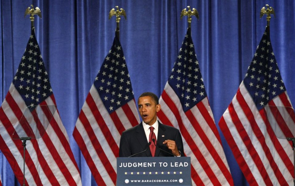 Estudos mostram Obama conquistando entre 52 e 55% dos votos no dia 4 de novembro | Jim Young / Reuters
