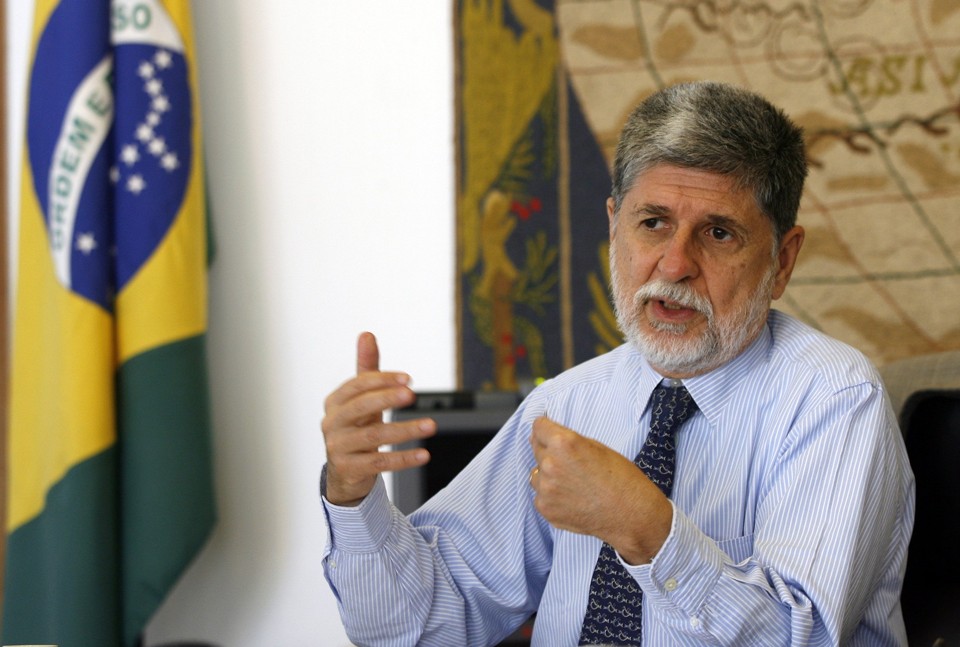 Segundo o chanceler Celso Amorim, é preciso agir rapidamente para que um acordo comercial global seja possível | Jamil Bittar/Reuters