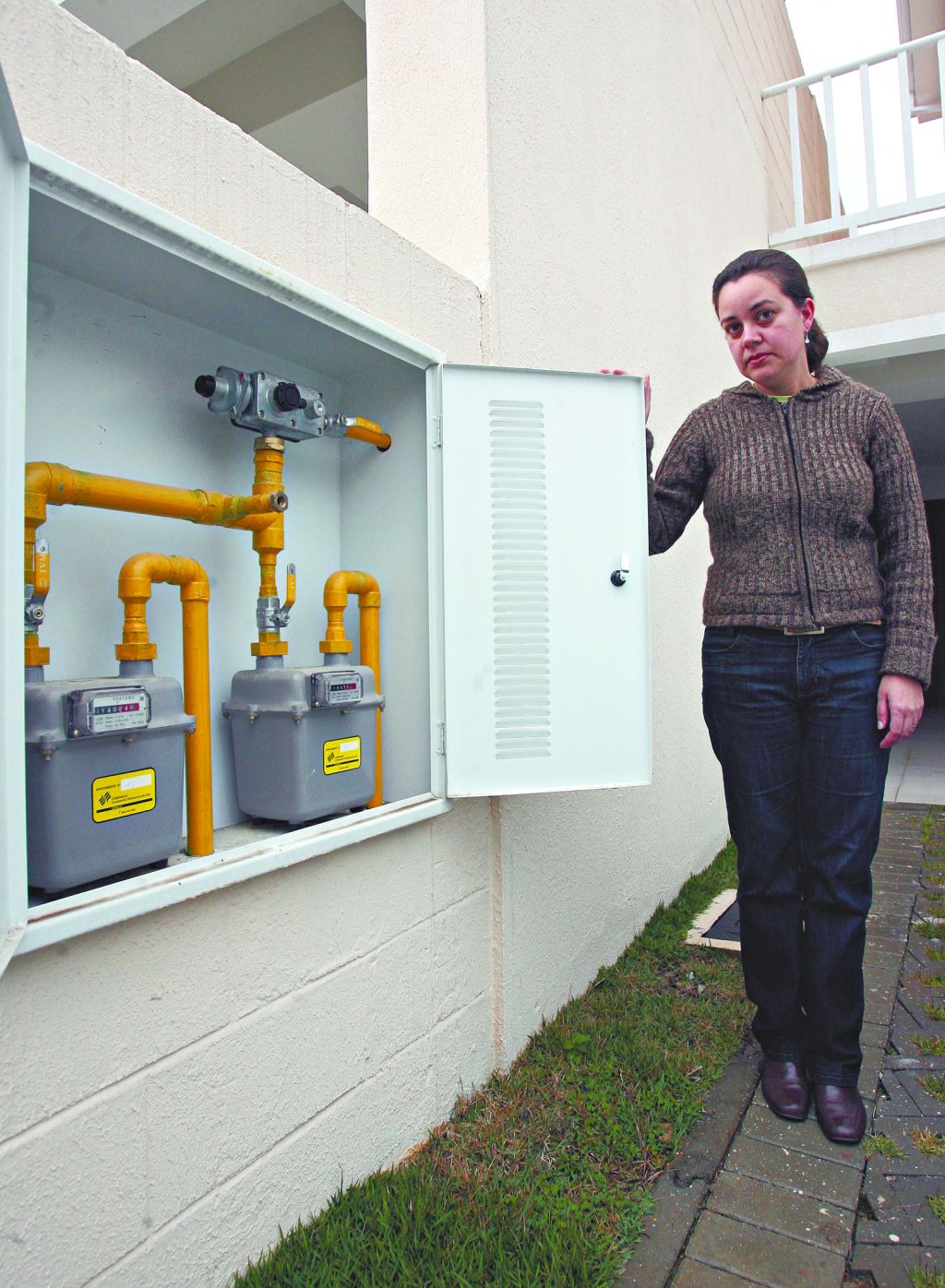 Ter a conta (de gás natural) separada dos outros condôminos e da área comum facilita o controle dos gastos.Isabel Cristina Isique Pinheiro, síndica do condomínio horizontal North York | Valterci Santos/Gazeta do Povo