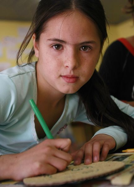 Michele Cristina Gonçalves venceu a timidez no Catavento | Giuliano Gomes/Gazeta do Povo