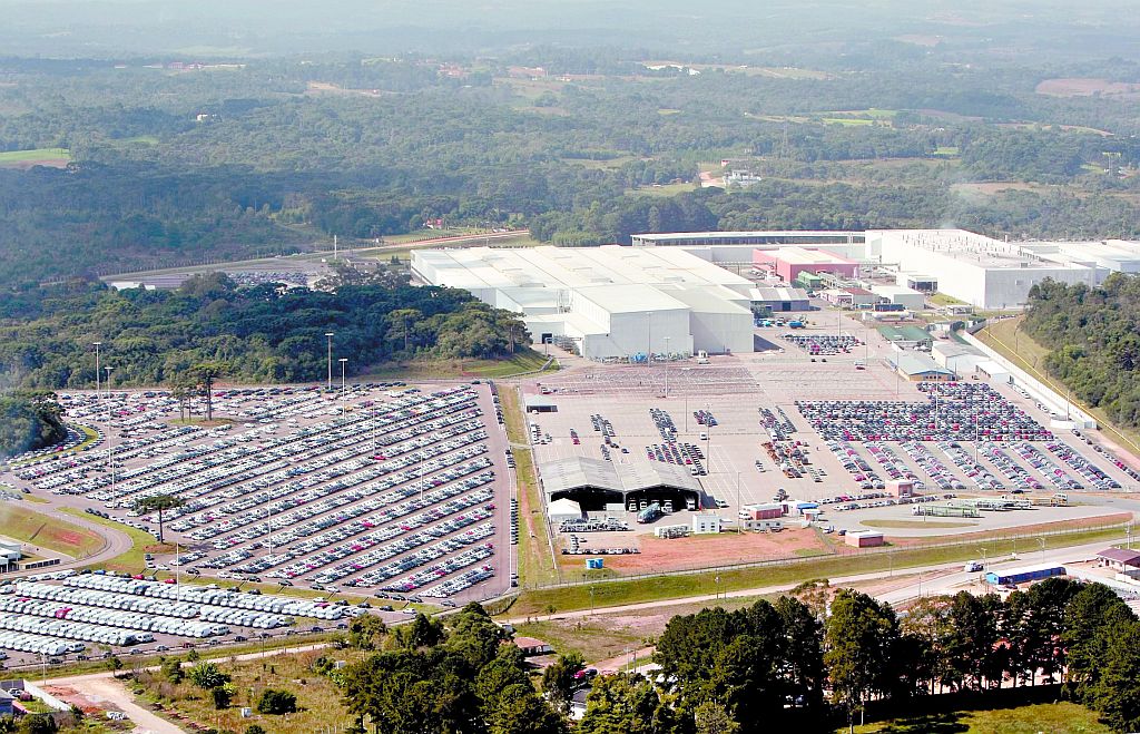 Fábrica da Renault no Paraná: setor automotivo elevou em 84% a arrecadação | Albari Rosa/Gazeta do Povo
