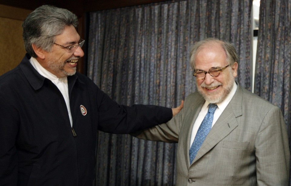 Lugo se reuniu com Garcia para renegociação do preço de energia de Itaipu: prioridade do governo paraguaio | Jorge Adorno / Reuters