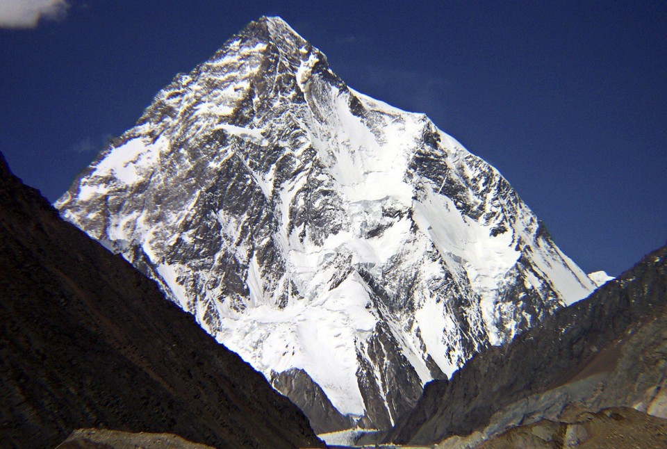 O K-2 é o segundo mais alto pico do mundo | HO/REUTERS