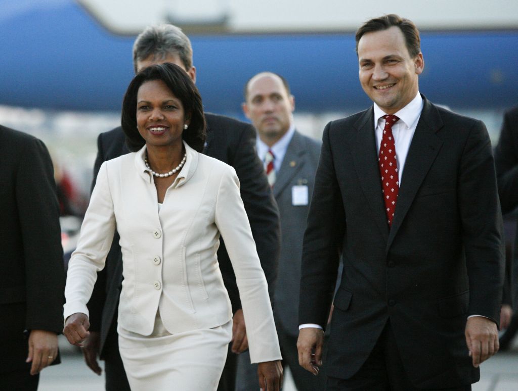 Ministro da defesa Radoslaw Sikorski se reuniu com Rice e aprovou o sistema de defesa antimísseis com os EUA | Kacper Pempel / Reuters