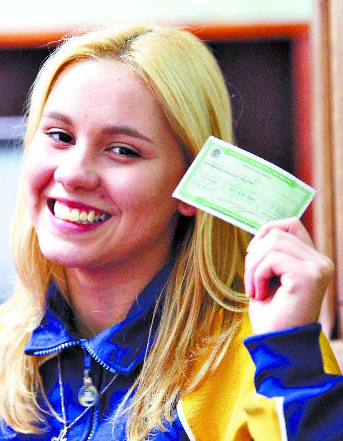 Bárbara, de 16 anos: perguntas polêmicas aos candidatos a prefeito. | Valterci Santos/Gazeta do Povo