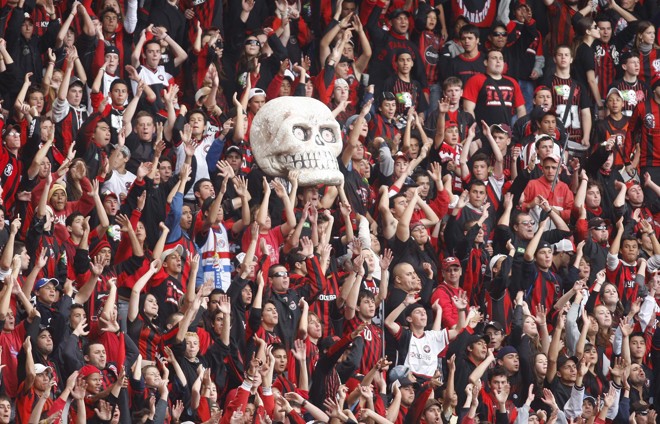 Torcida atleticana apoiou o tempo todo, mas a vitória não veio |