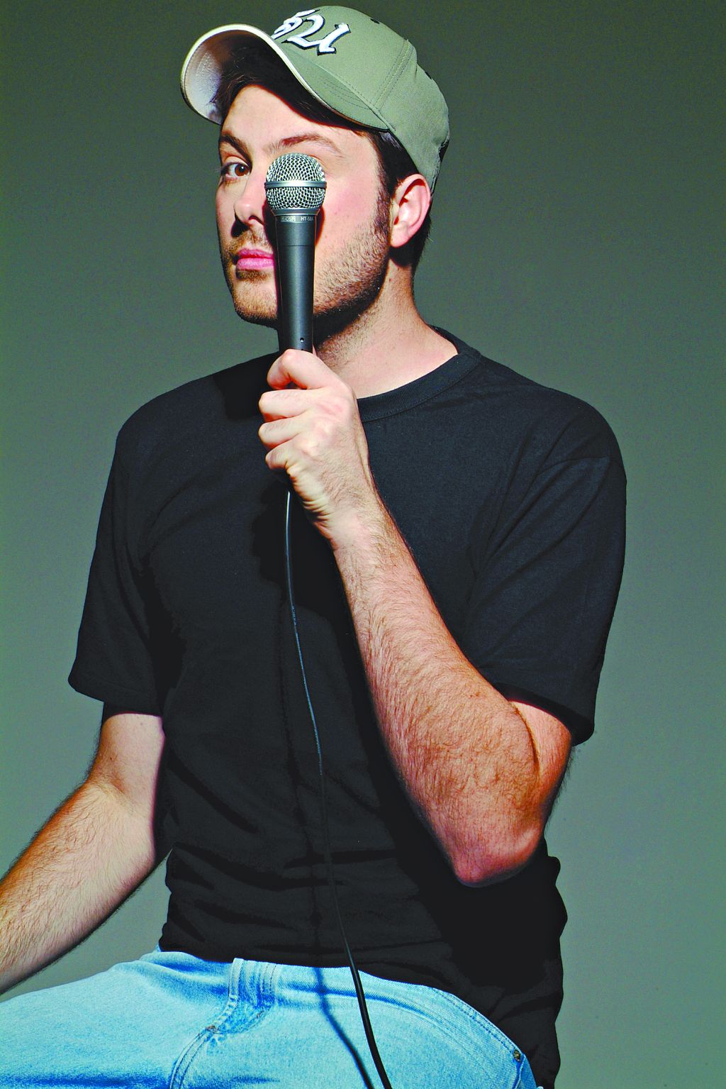 O repórter inexperiente do CQC se apresenta de hoje a domingo no Teatro Regina Vogue | Divulgação/ Nume