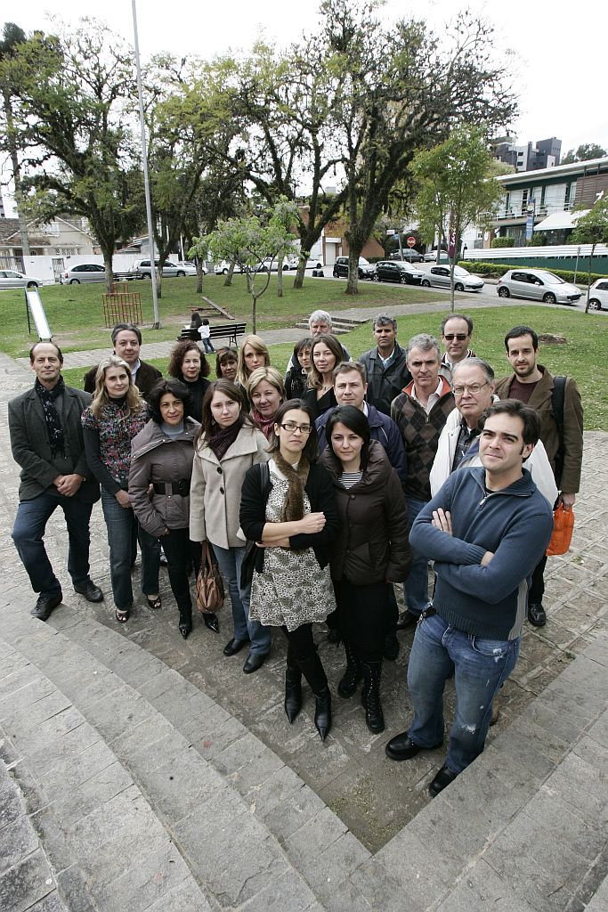 Comerciantes da região da Praça Espanha: acordo com 270 condomínios da região para instalação de câmeras de segurança | Aniele Nascimento/Gazeta do Povo