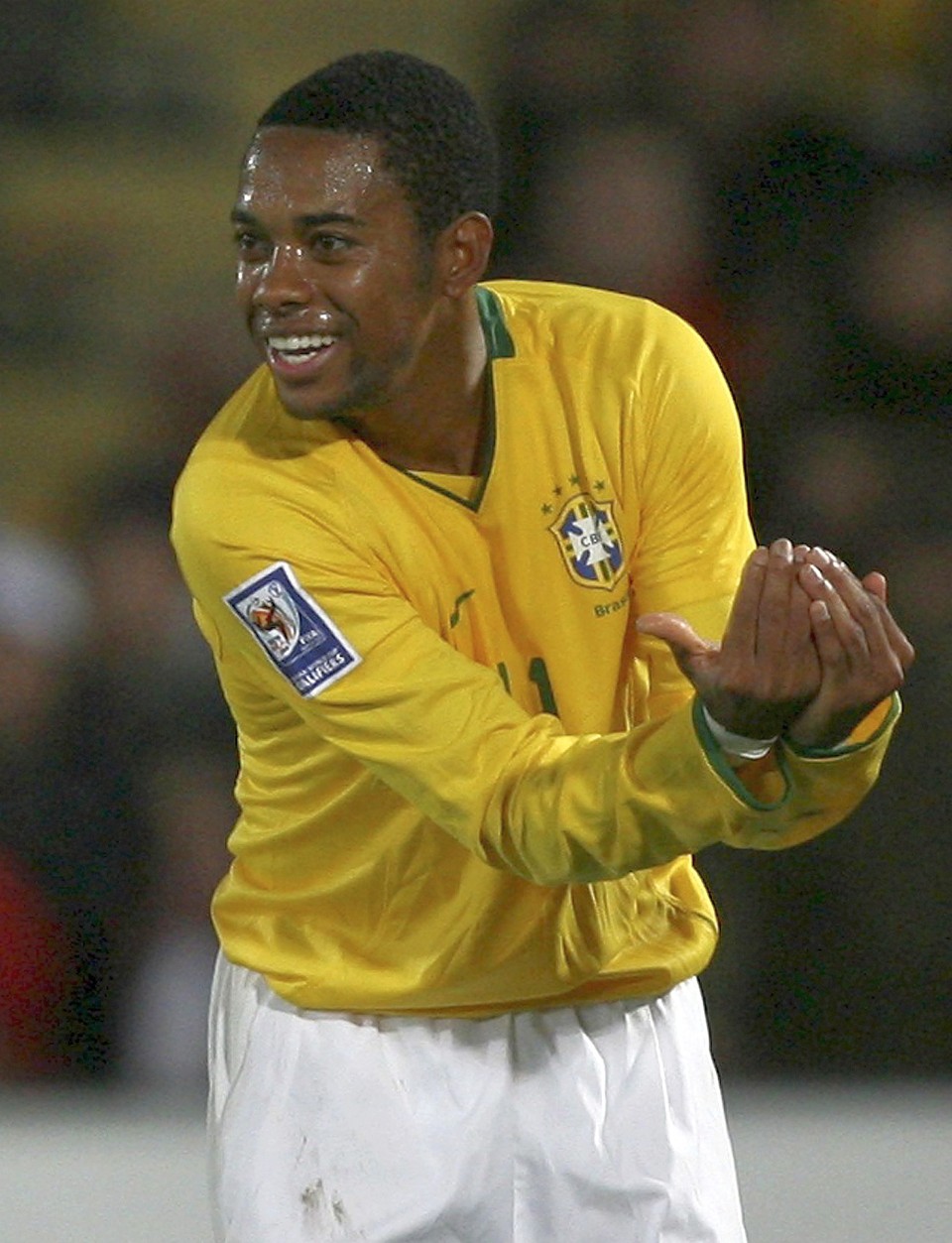 Robinho confia no trabalho de Dunga e apoia o treinador | Reuters