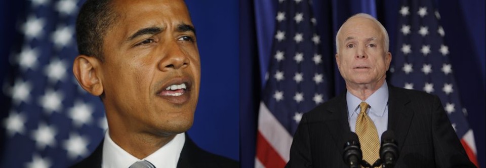 Os dois candidatos à Presidência dos EUA irão se encontrar com Bush para agilizar o pacote econômico | Brian Snyder / Jason Reed / Reuters