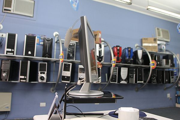 Equipamentos de informática venderam menos em julho, mas resultado no acumulado do ano ainda é bastante forte: 20,6%. | Daniel Derevecki/Gazeta do Povo