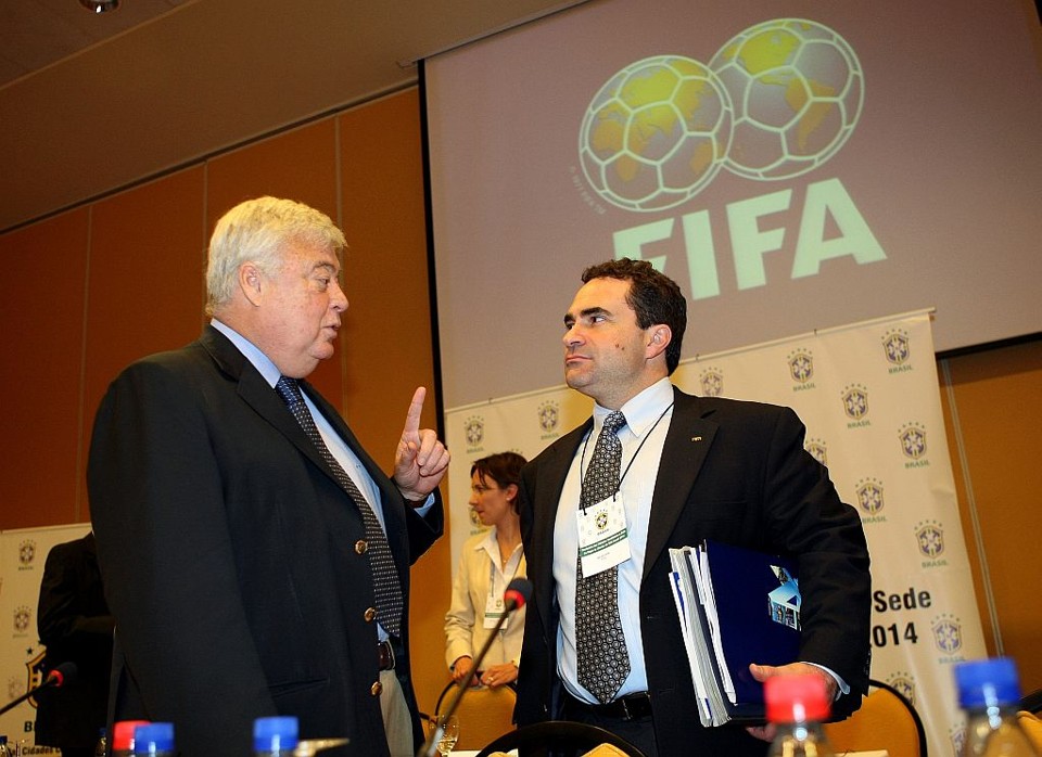 Ricardo Teixeira (esq.) terá papel fundamental na escolha das sedes da Copa de 2014 | Wilton Junior/AE