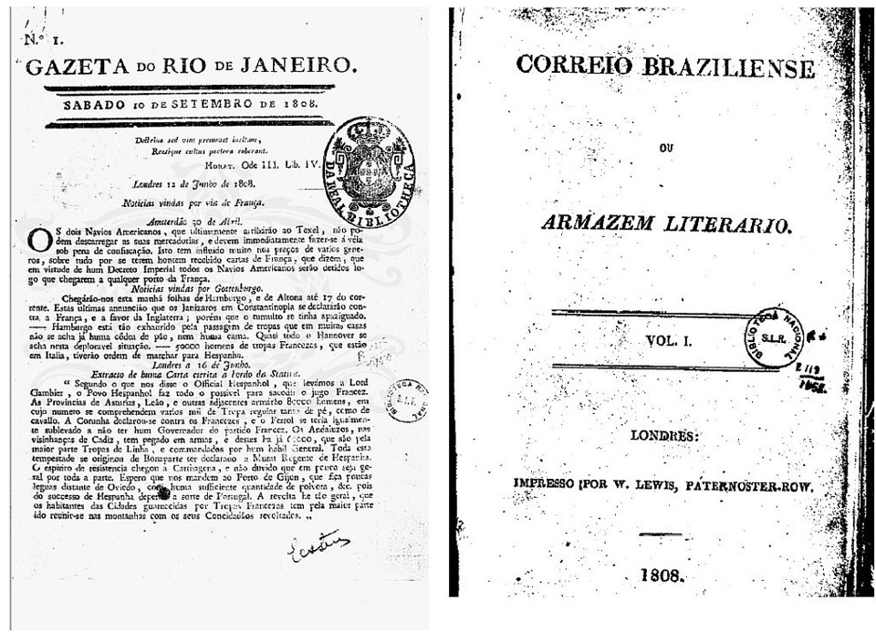 200 anos de imprensa no Brasil