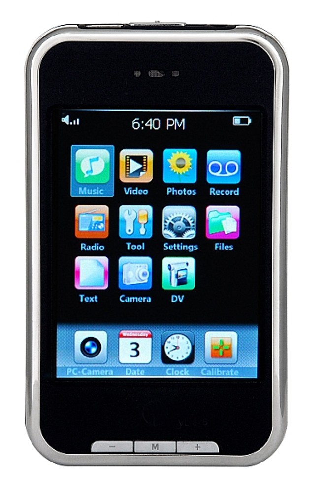 O MP5/4 Touch Cam da X -Sound tem a cara do esperado iPhone, mas não é | 