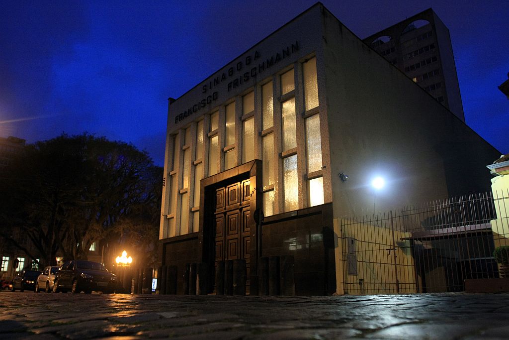 Sinagoga Francisco Frischmann: dias de oração pela vida e pela paz entre israelenses e palestinos | Daniel Derevecki/Gazeta do Povo