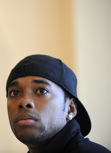 Robinho: 6 milhões de euros por ano no Manchester City. | Dani Pozo/AFP