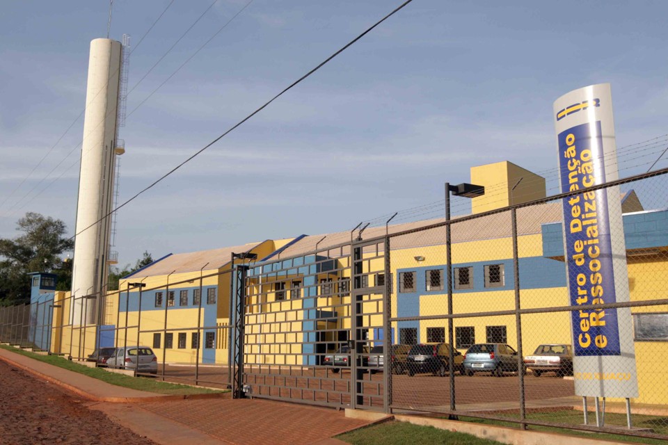 Centro de Detenção e Ressocialização de Foz do Iguaçu ainda precisa de mais obras para ser inaugurado | Christian Rizzi/Gazeta do Povo