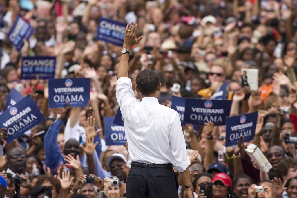 Michigan, Minessota, Colorado e Wisconsin deram ao democrata Barack Obama uma pequena vantagem sobre o opositor McCain | Chris Keane / Reuters