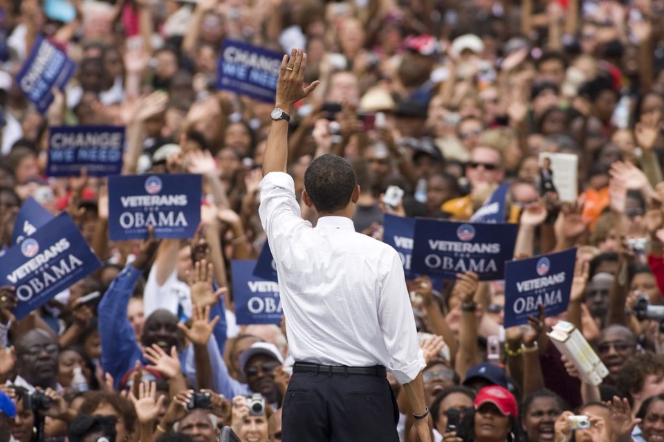 Michigan, Minessota, Colorado e Wisconsin deram ao democrata Barack Obama uma pequena vantagem sobre o opositor McCain | Chris Keane / Reuters