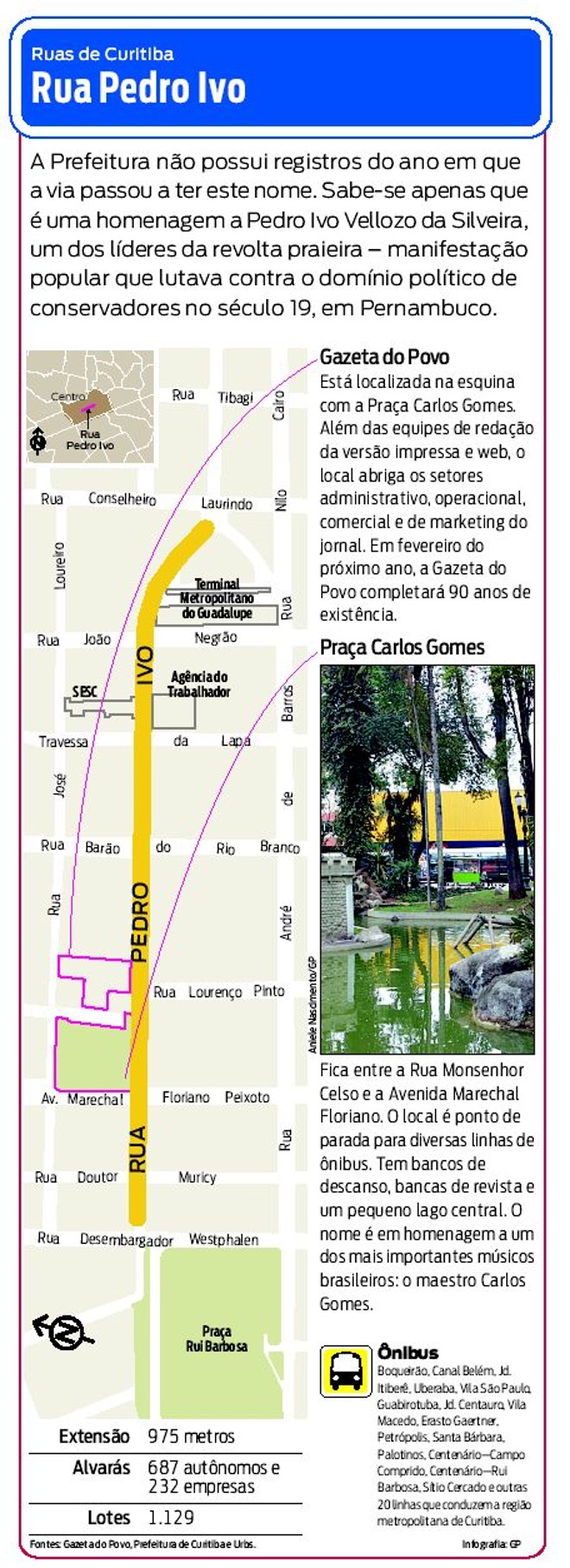 Saiba mais sobre a Rua Pedro Ivo | 