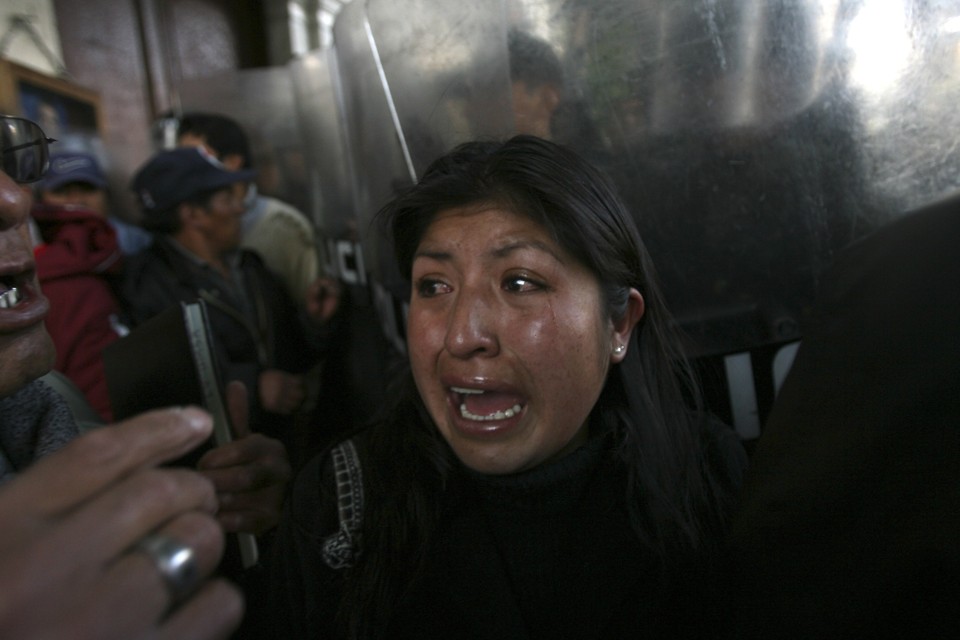 Protestos na Bolívia ocorrem em reação aos planos do esquerdista do presidente Evo Morales | IVAN ALVARADO/Reuters