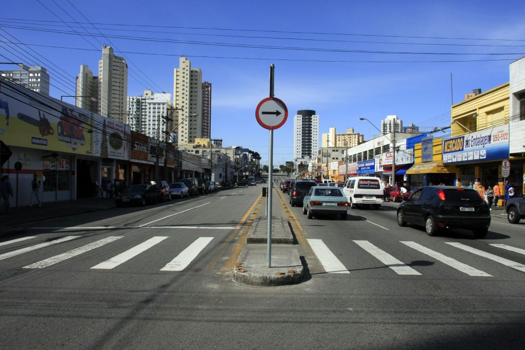 Av. Sete de Setembro, entre a Mariano Torres e a Ubaldino do Amaral, como é hoje | Daniel Derevecki/Gazeta do Povo