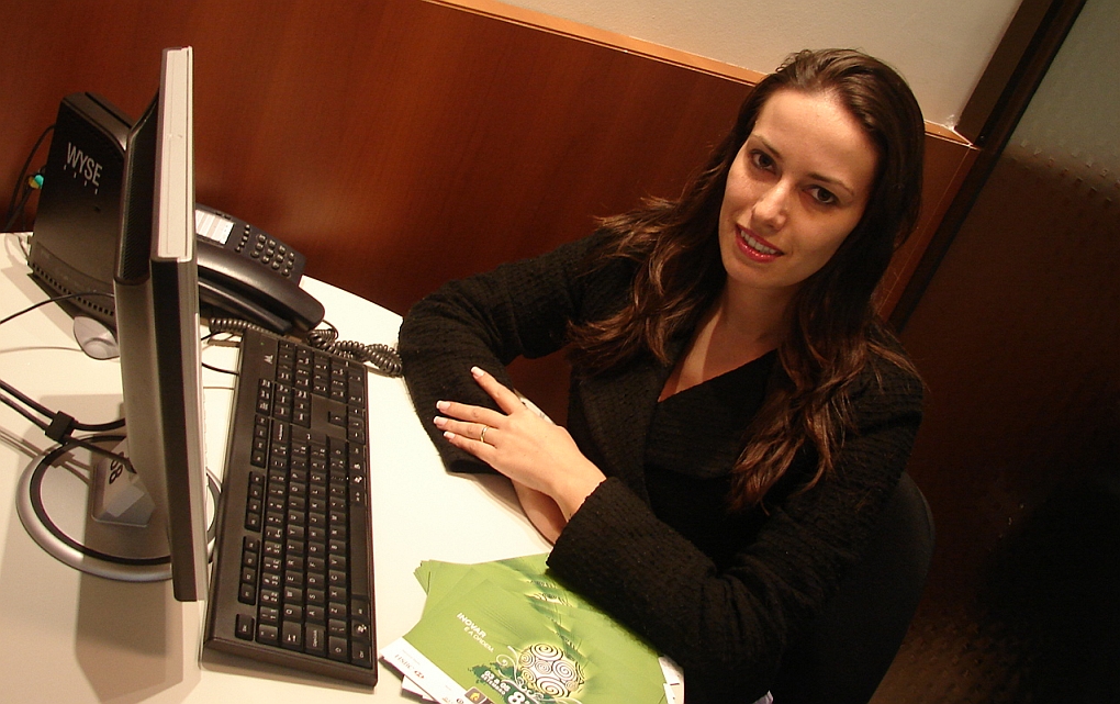 A coordenadora Luciane Botto: visitantes devem aproveitar para trocar experiências com expositores. | Divulgação/Sany Dallarosa