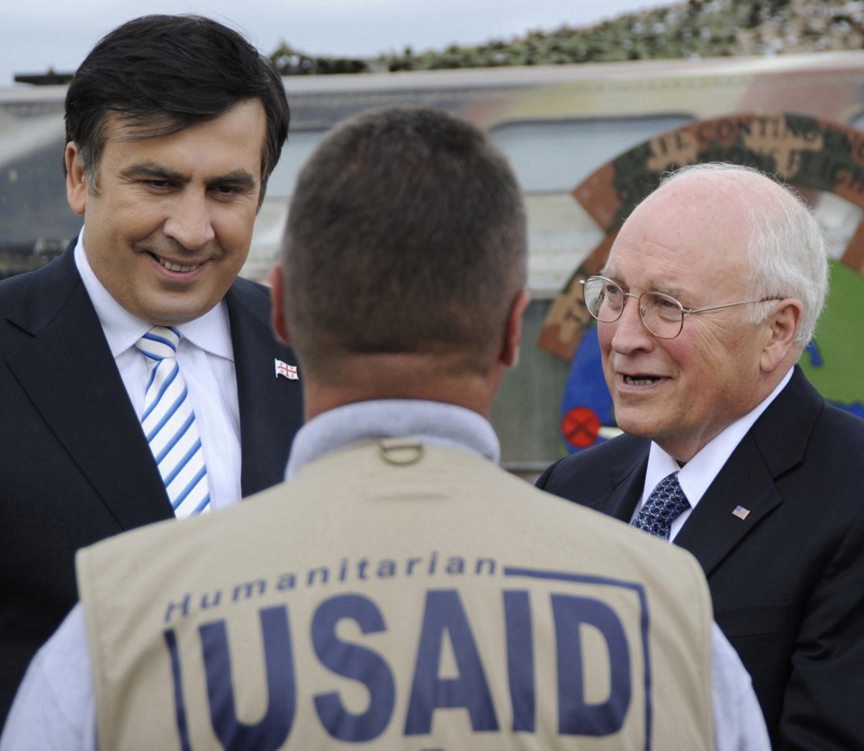 Dick Cheney: "A Geórgia estará em nossa aliança" | POOL/REUTERS