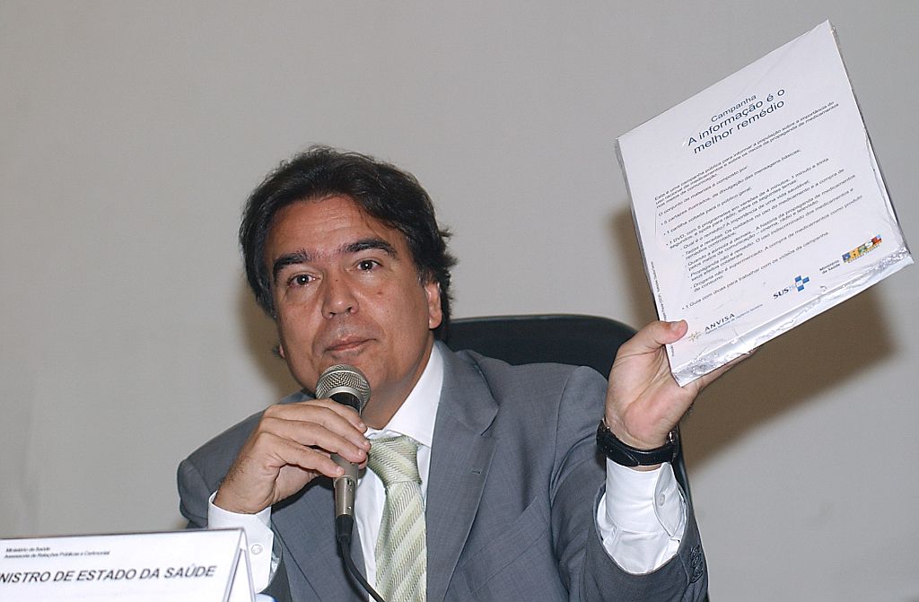 Temporão: Há uma certa banalização do consumo, do acesso (aos medicamentos), que tem que ser vista com reserva | Elza Fiuza/Abr