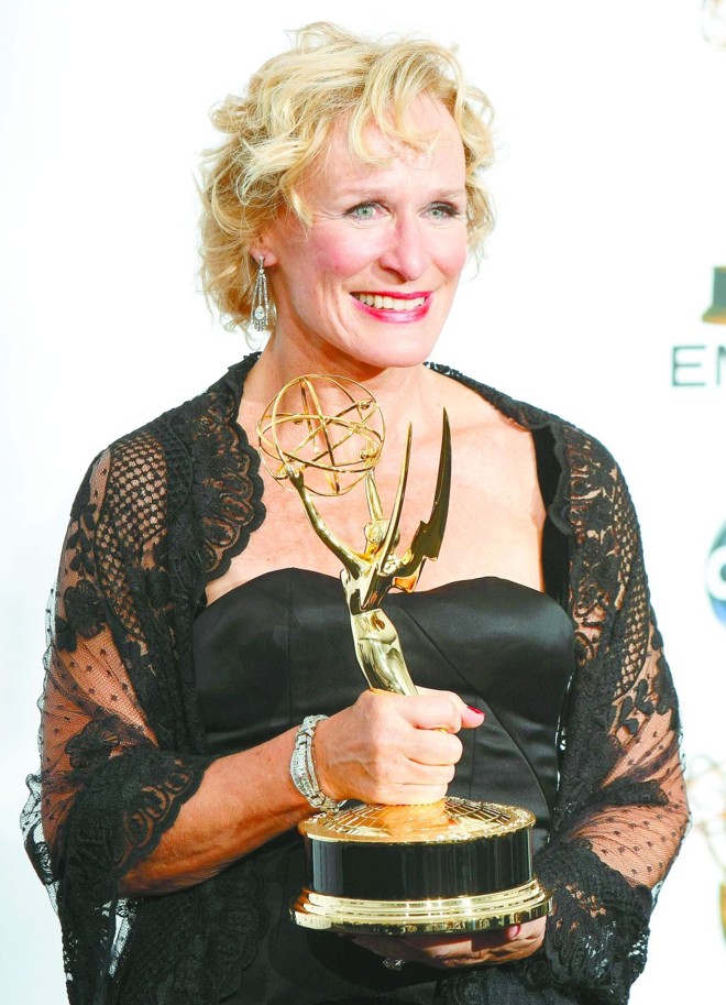 Glenn Close venceu a estatueta de melhor atriz por Damages |