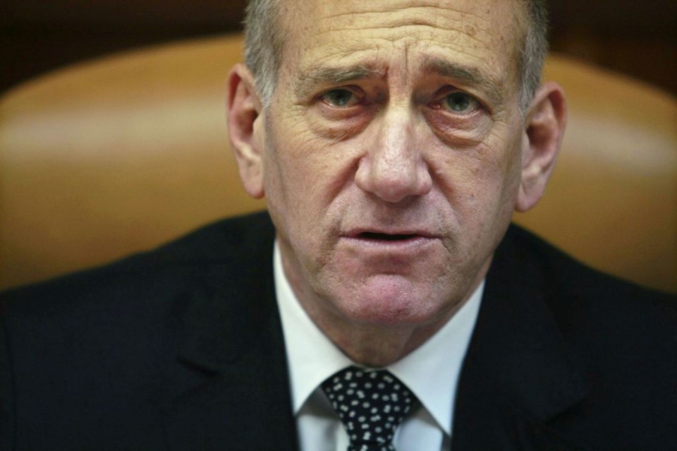 Claras intenções de Olmert de aceitar condições em troca da paz com os inimigos do país | Uriel Sinai / Reuters