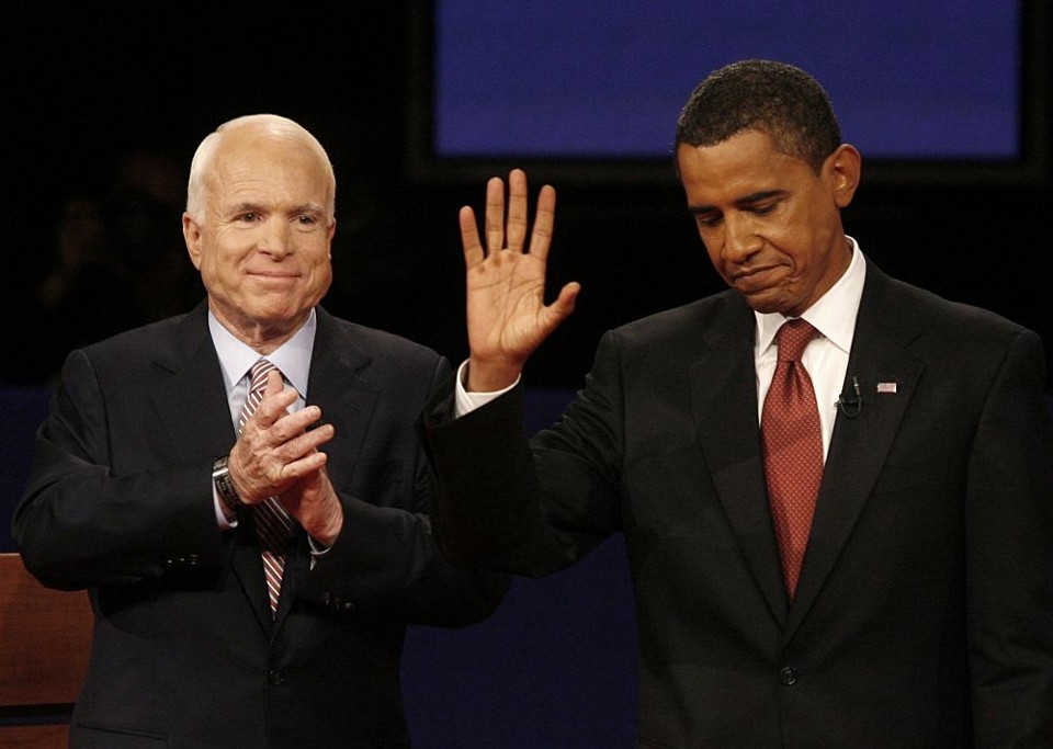 Os candidatos à presidência americana após debate | Reuters/Jim Bourg